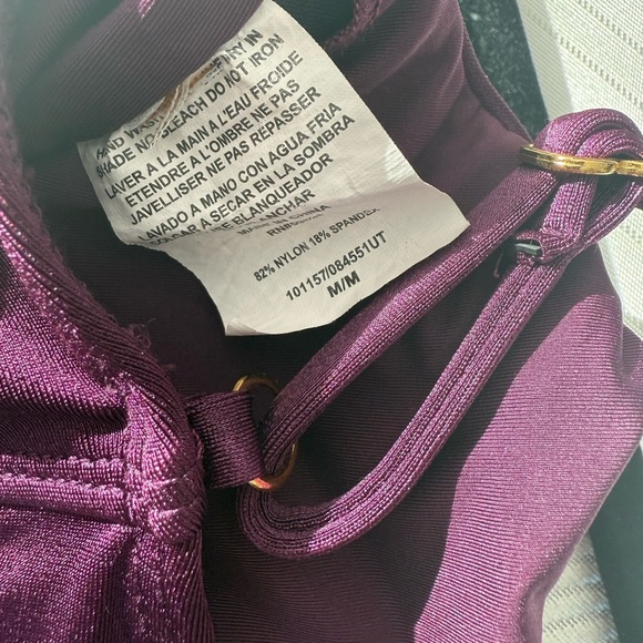 Becca Color Sheen One Piece Swimsuit size M - Picture 7 of 9